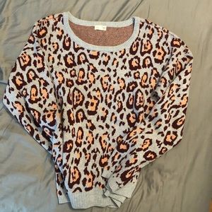 Leopard sweater